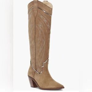 New Frye Women's Sara Pointed Toe Western Boot size 10